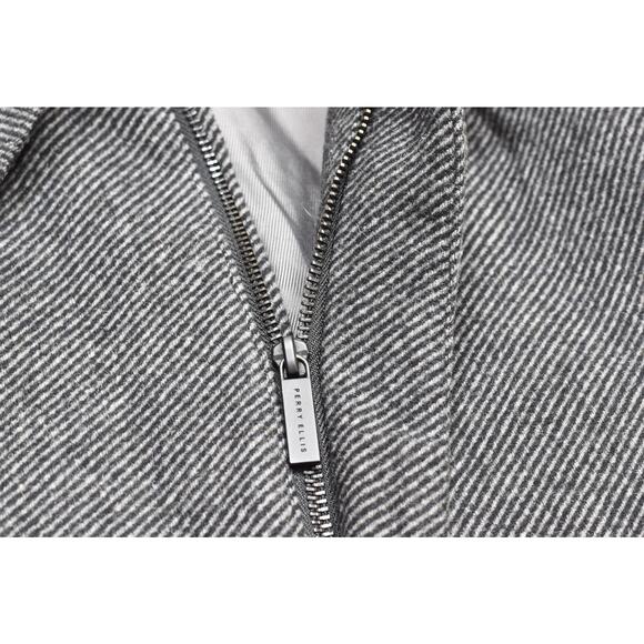 Perry Ellis Mens Herringbone Sport Coat Jacket Regular Size S Full Zip - Picture 7 of 8